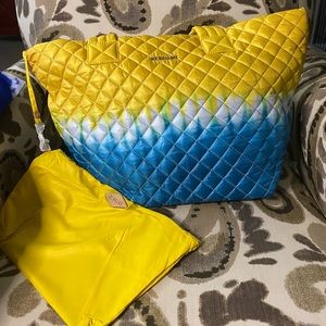 MZ Wallace Daffodil Tie Dye medium Metro Tote